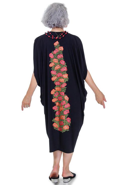 Rochie jerse cu pictura  Liza Panait Liza Panait Online Boutique